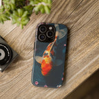Peaceful Koi Cherry Blossom Tough Cases For Android & iPhone