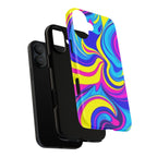 Psychedelic Swirl Tough Phone Case for iPhone