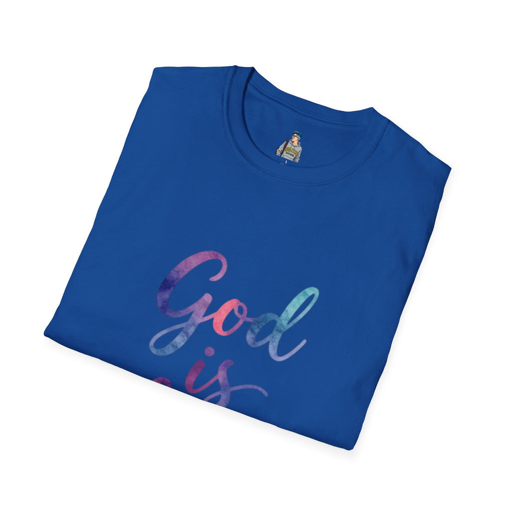 God Is Love T-Shirt — Colorful Tee