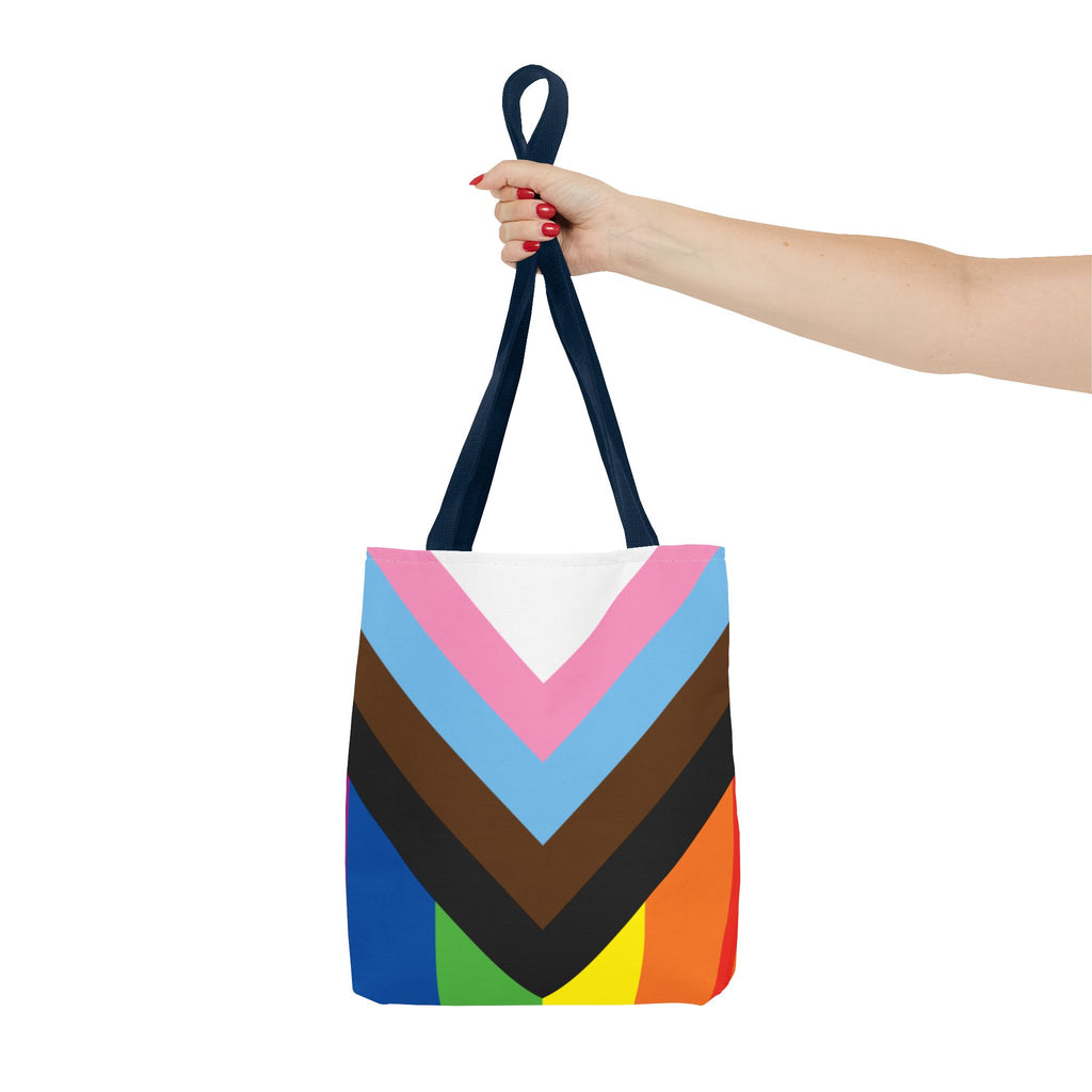 Inclusive Pride Flag Tote Bag