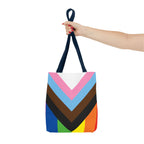 Inclusive Pride Flag Tote Bag