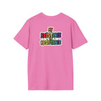Unisex Softstyle T-Shirt - Pride Heart Design with 'Existence is Resistance'