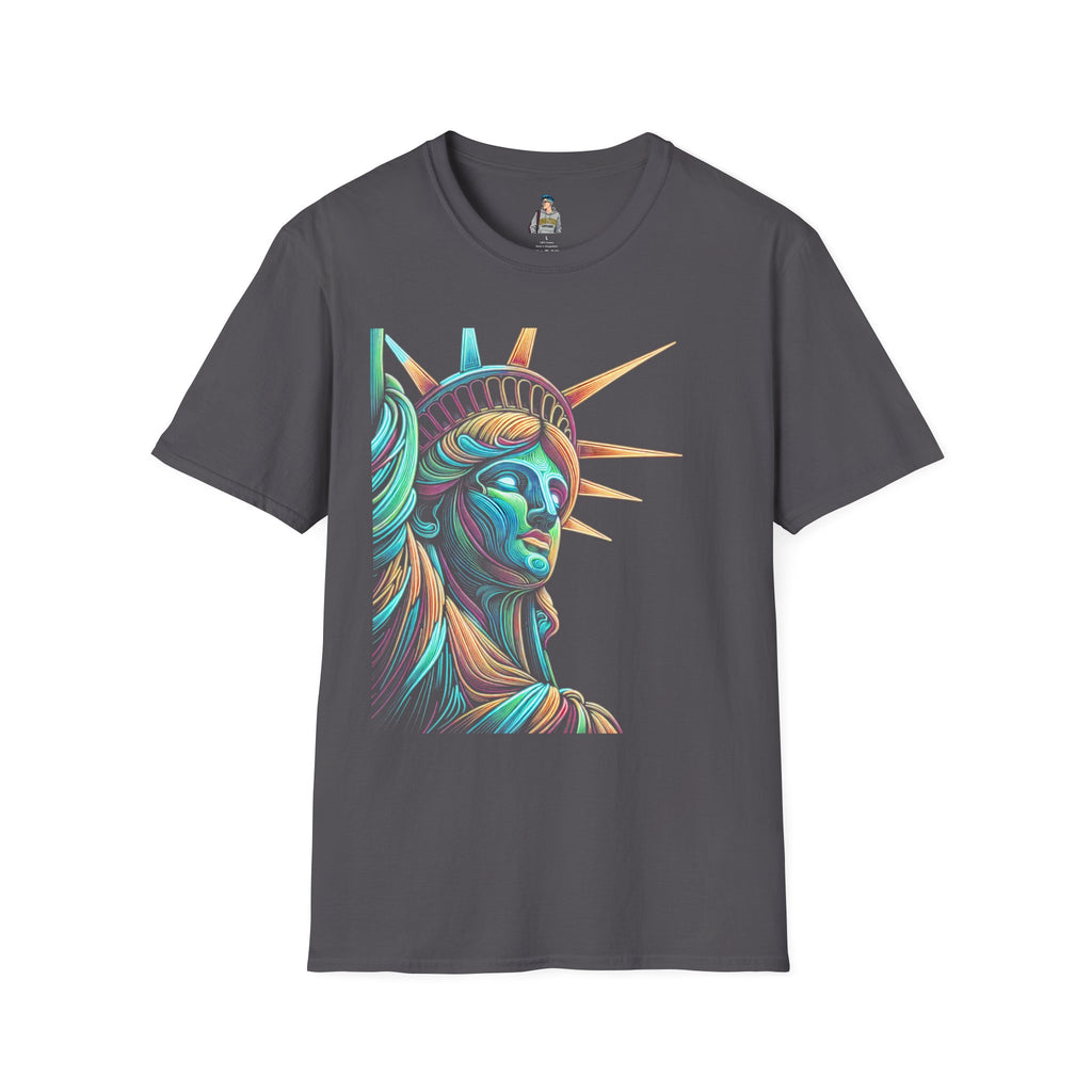 Lady Liberty - Softstyle Unisex T-Shirt