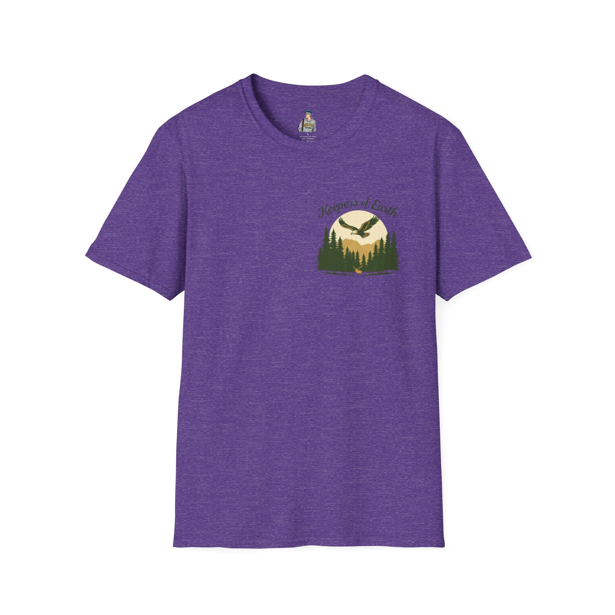 Keepers of the Earth Eagle and Elk T-shirt