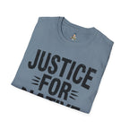 Justice for Native Communities Unisex Softstyle T-Shirt, Activism Tee, Social Justice Apparel, Comfortable Graphic Shirt, Gift for Advocates