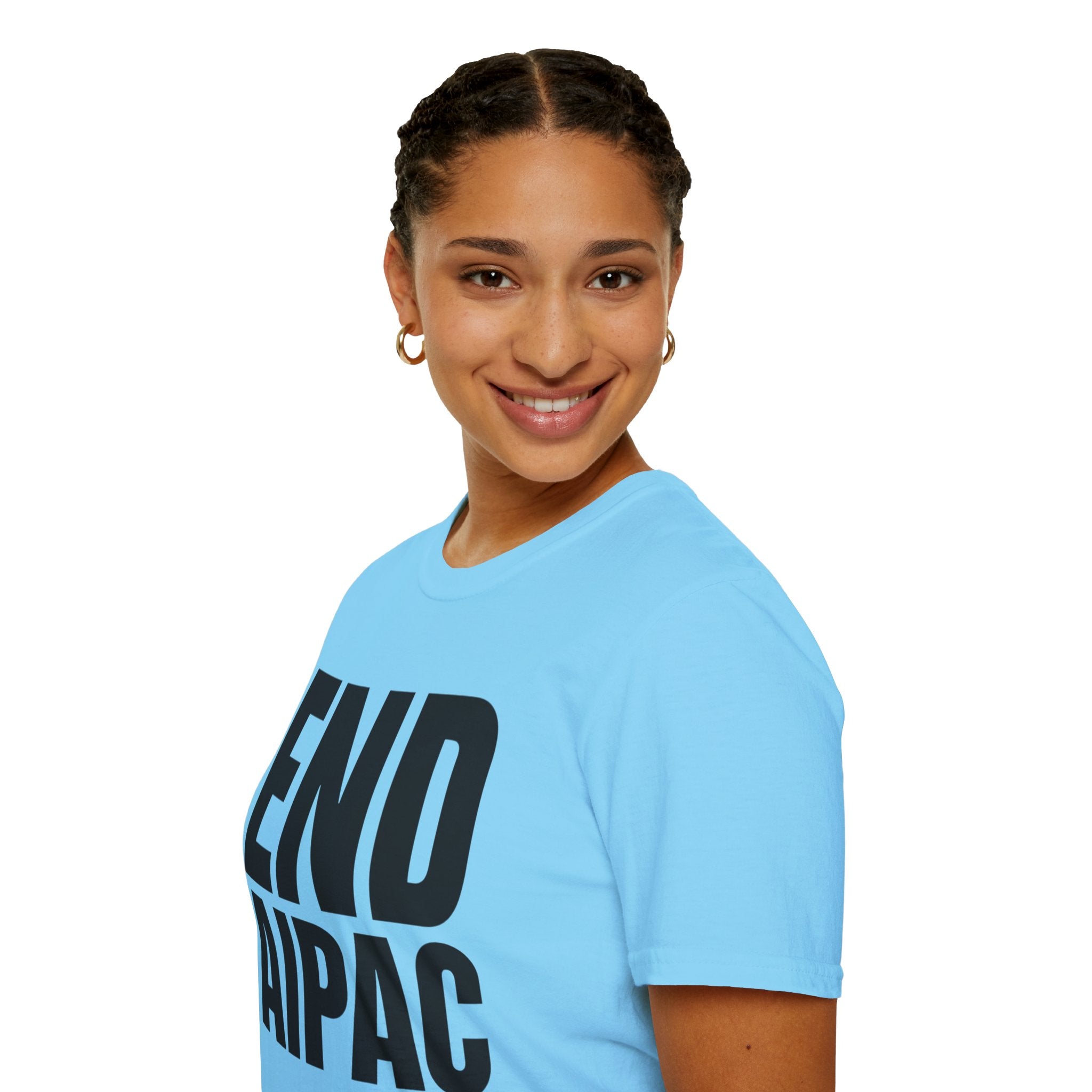 END AIPAC Bold Protest T-Shirt