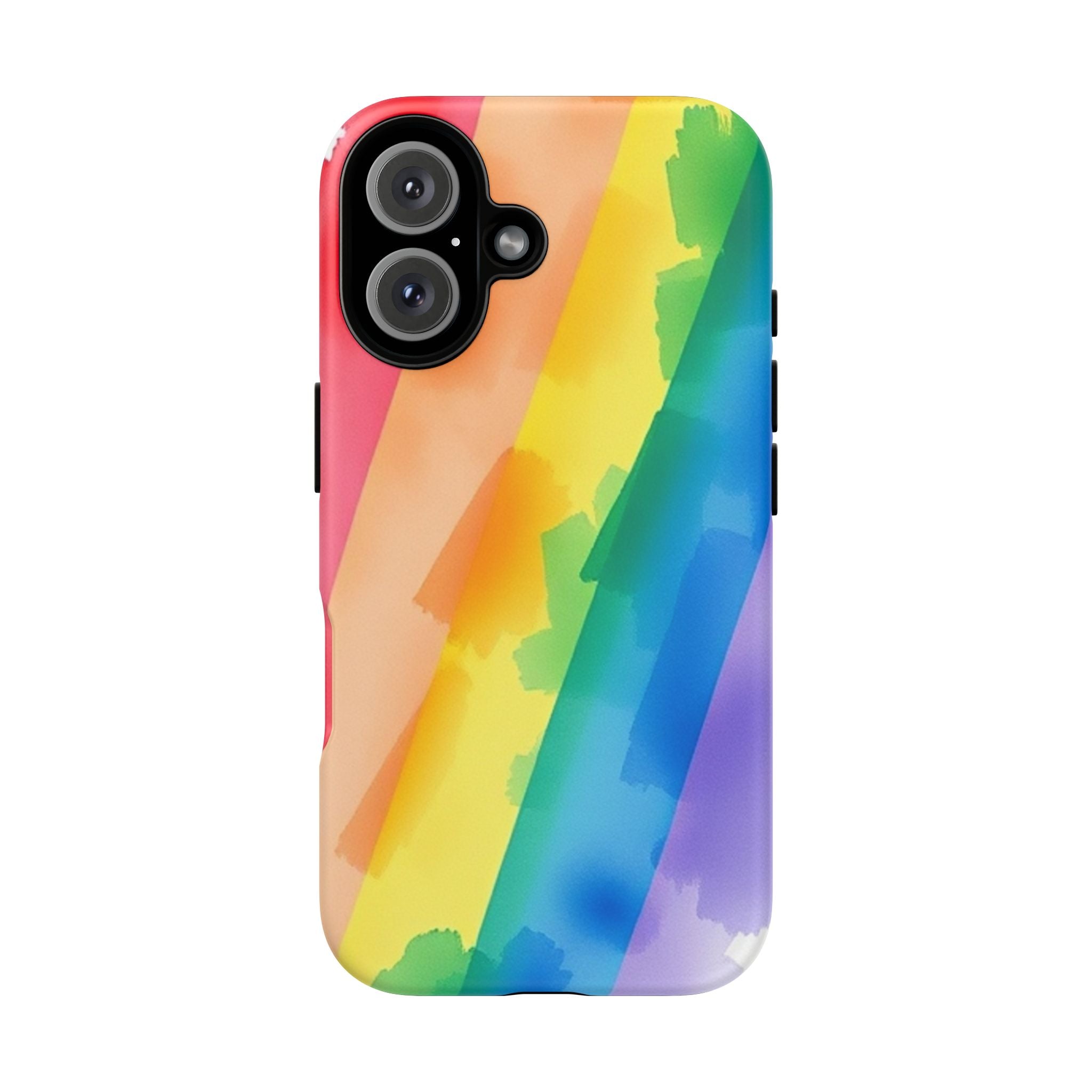 Rainbow Watercolor Art Tough Cases For Android & iPhone