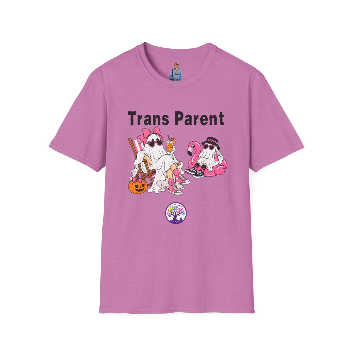 Trans Parent 2 Halloween Pride Tree Las Vegas T-Shirt
