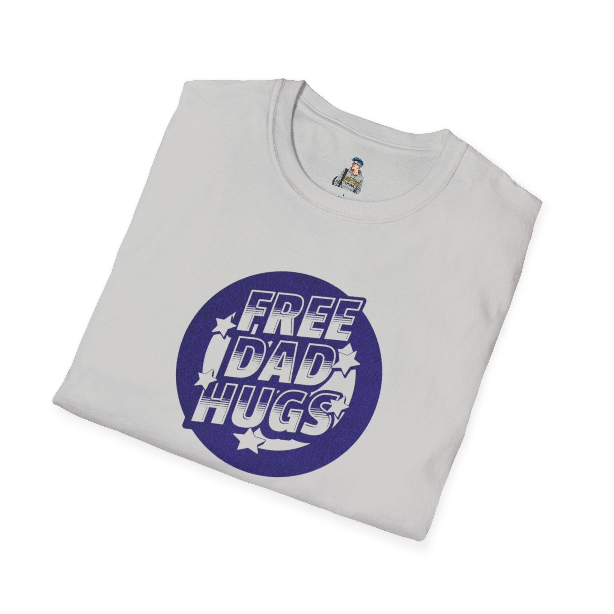 Free Dad Hugs Unisex Softstyle T-Shirt