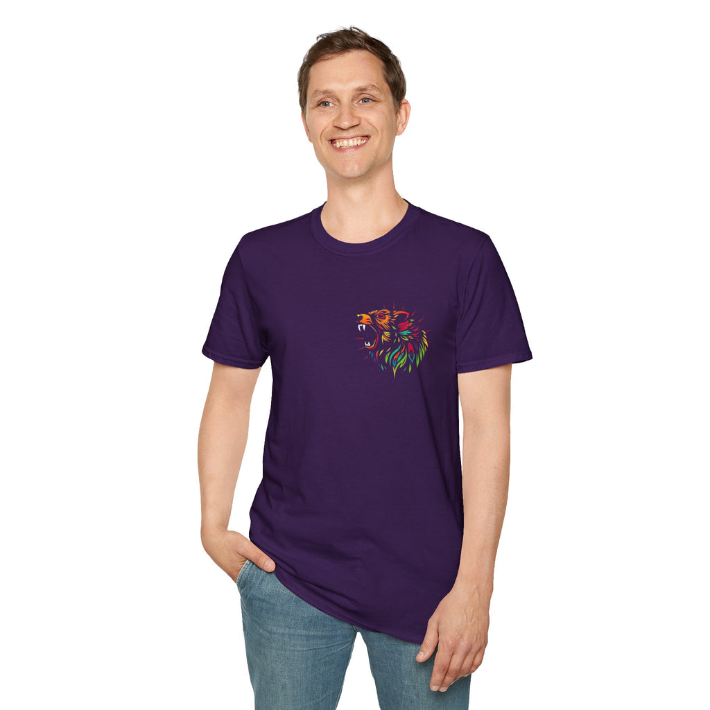 Native Bear Pride Unisex Softstyle T-shirt