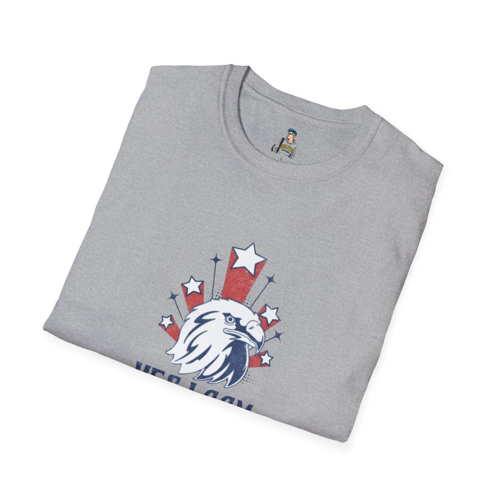 Americans Against MAGA Red Patriots Unisex Softstyle T-Shirt