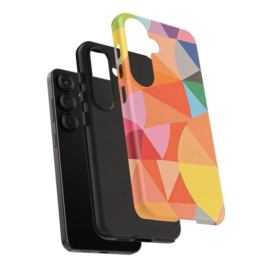 Colorful Geometric Tough Case for Android