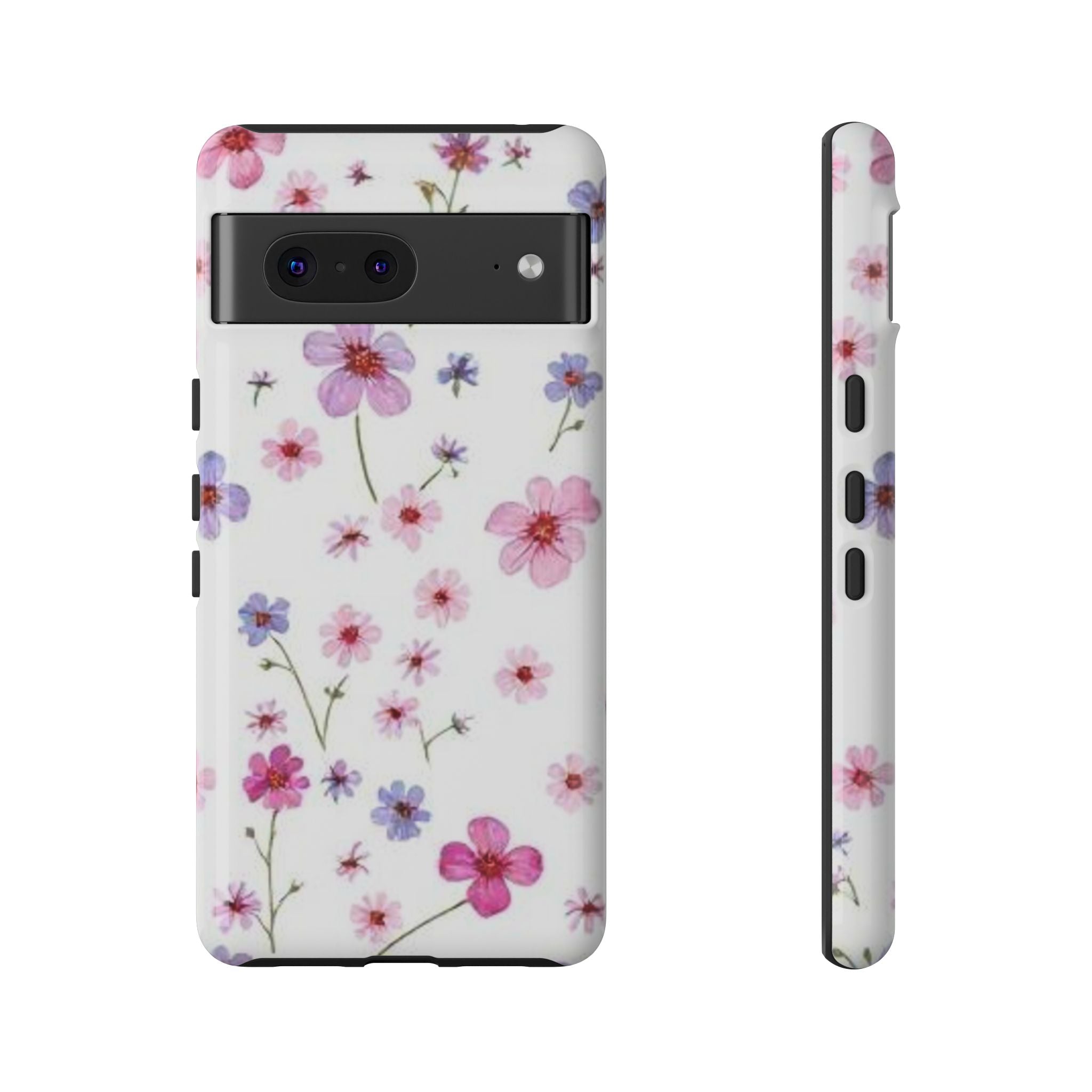 Pink Wildflower Tough Case for Android
