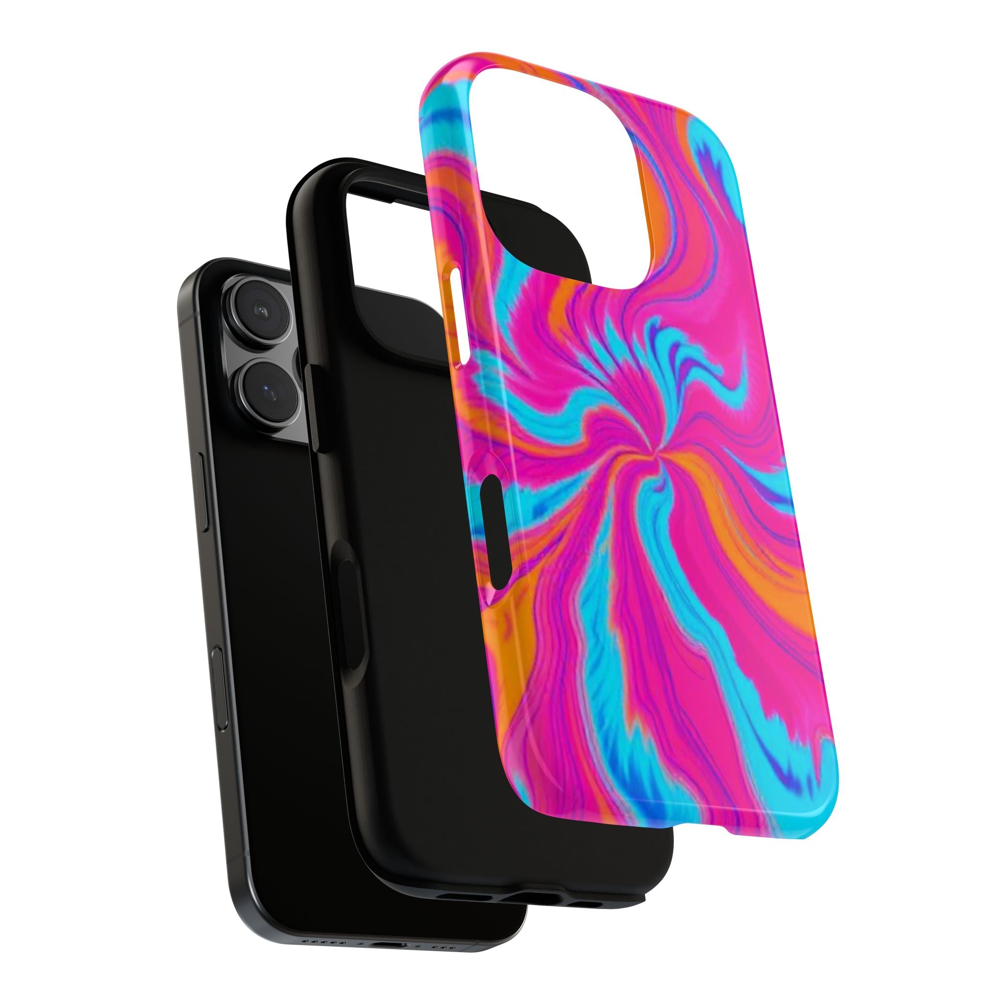 Psychedelic Swirl Tough Phone Case for iPhone