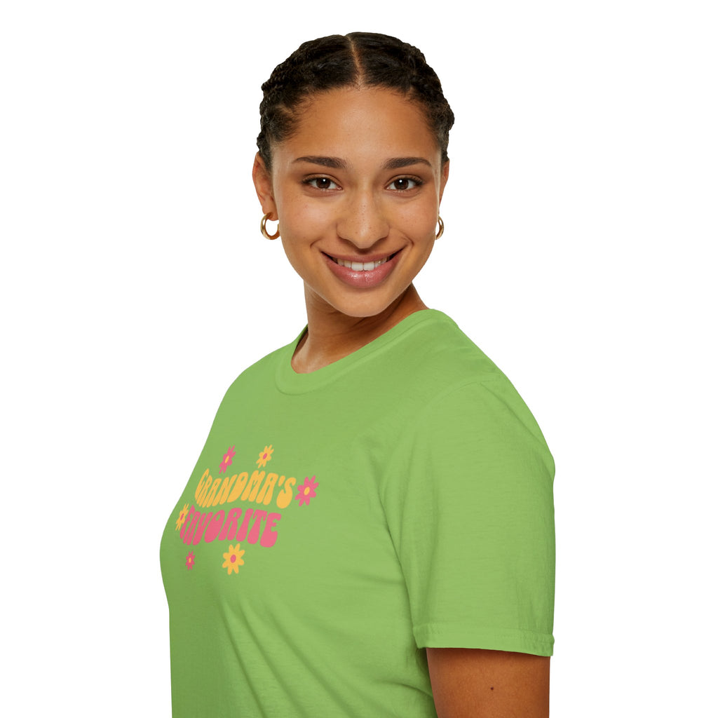 Grandma's Favorite Unisex Softstyle T-Shirt - EqualiTees.Me