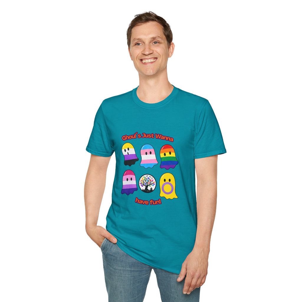 Ghouls Just Wanna Have Fun Pride Tree Las Vegas T-Shirt