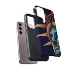 Statue of Liberty Neon Glowing Art Tough Case for Android & iPhone