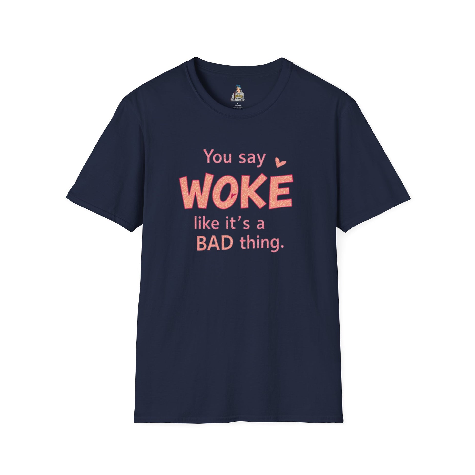 Woke is Empathy Unisex Softstyle T-Shirt - Bold Statement Tee for Everyday Activists