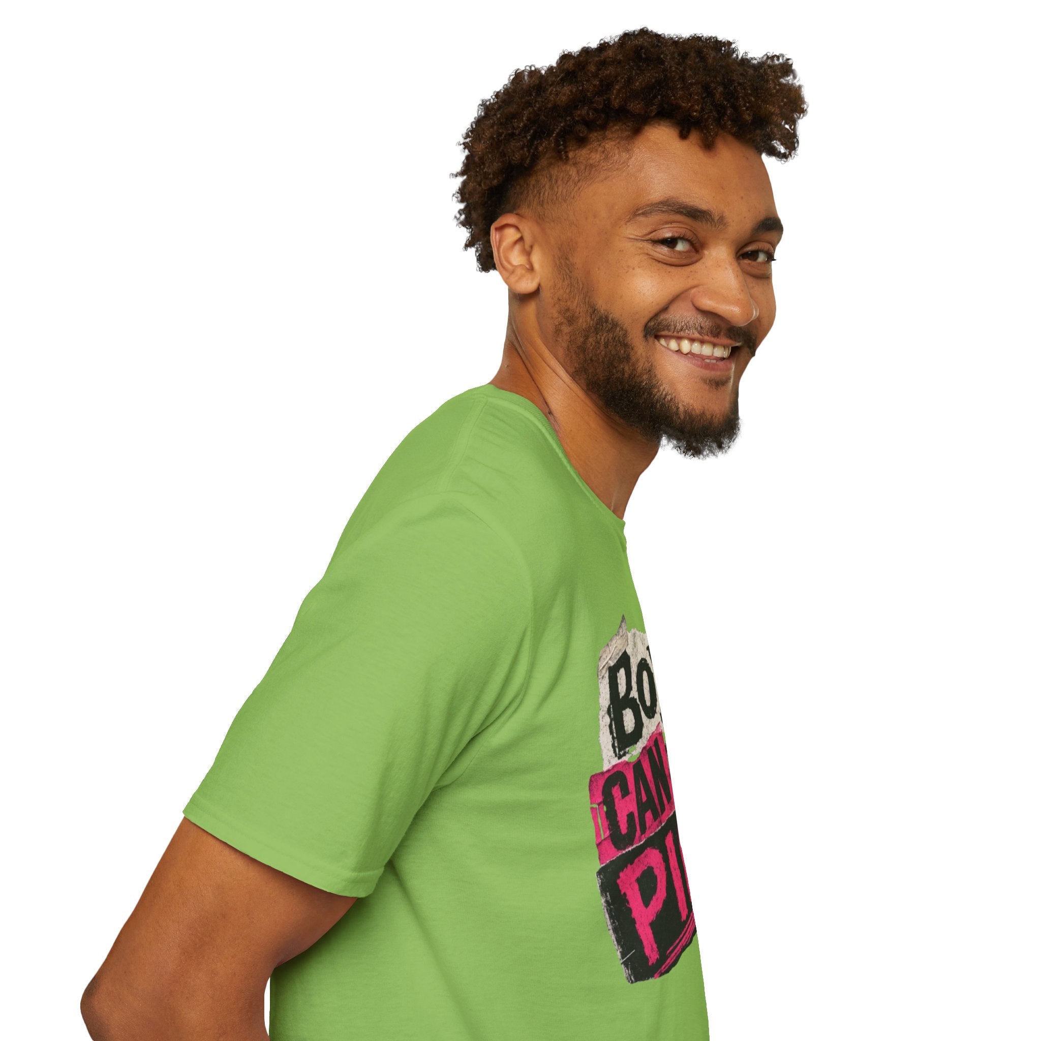 Boys Can Wear Pink T-Shirt — Bold Retro Feminist Graphic Tee