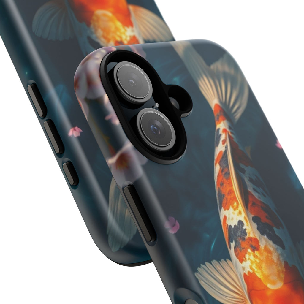 Peaceful Koi Cherry Blossom Tough Cases For Android & iPhone