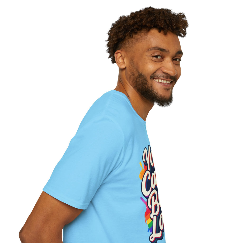 You Can't Ban Love T‑Shirt — Rainbow LGBTQ+ Pride Graphic Tee