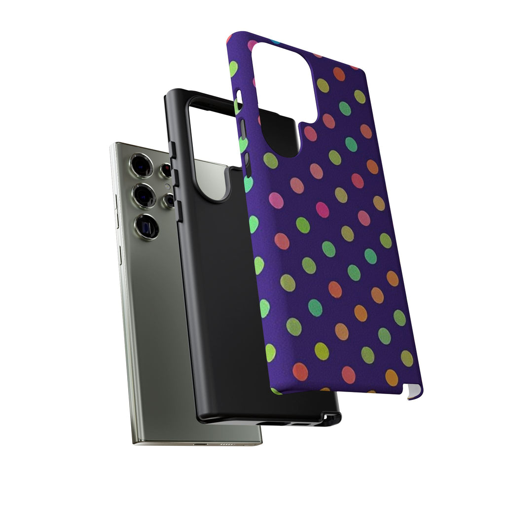 Colorful Polka-Dot Tough Case for Android