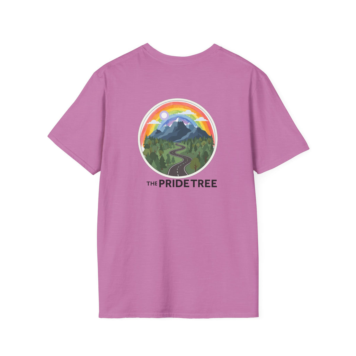 Pride Tree Las Vegas Mountain Graphic T-Shirt