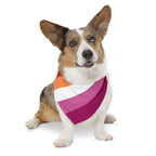 Lesbian Pride Flag Pet Bandana - Strut Your Mut
