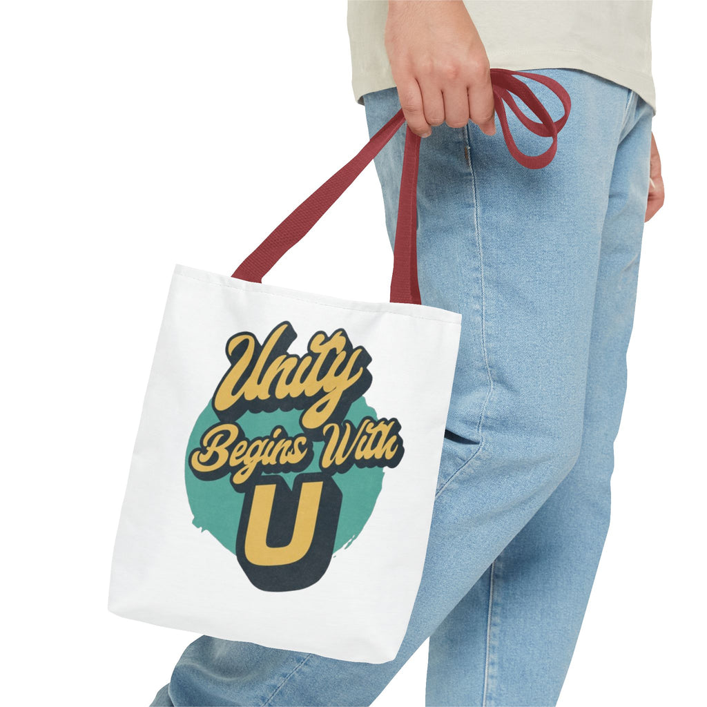 Unity Begins With U Design Tote Bag