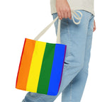 Rainbow Pride Flag Tote Bag