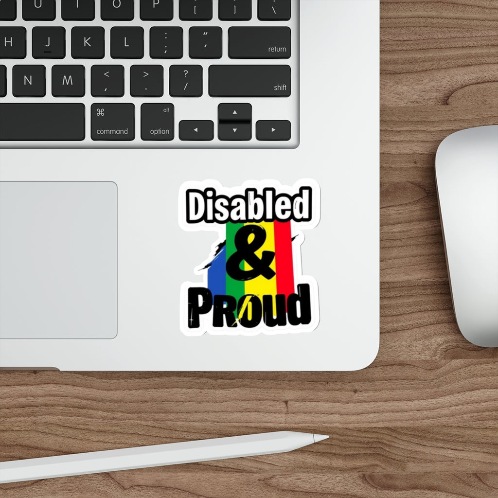 Die-Cut Stickers - DISABLED & PROUD
