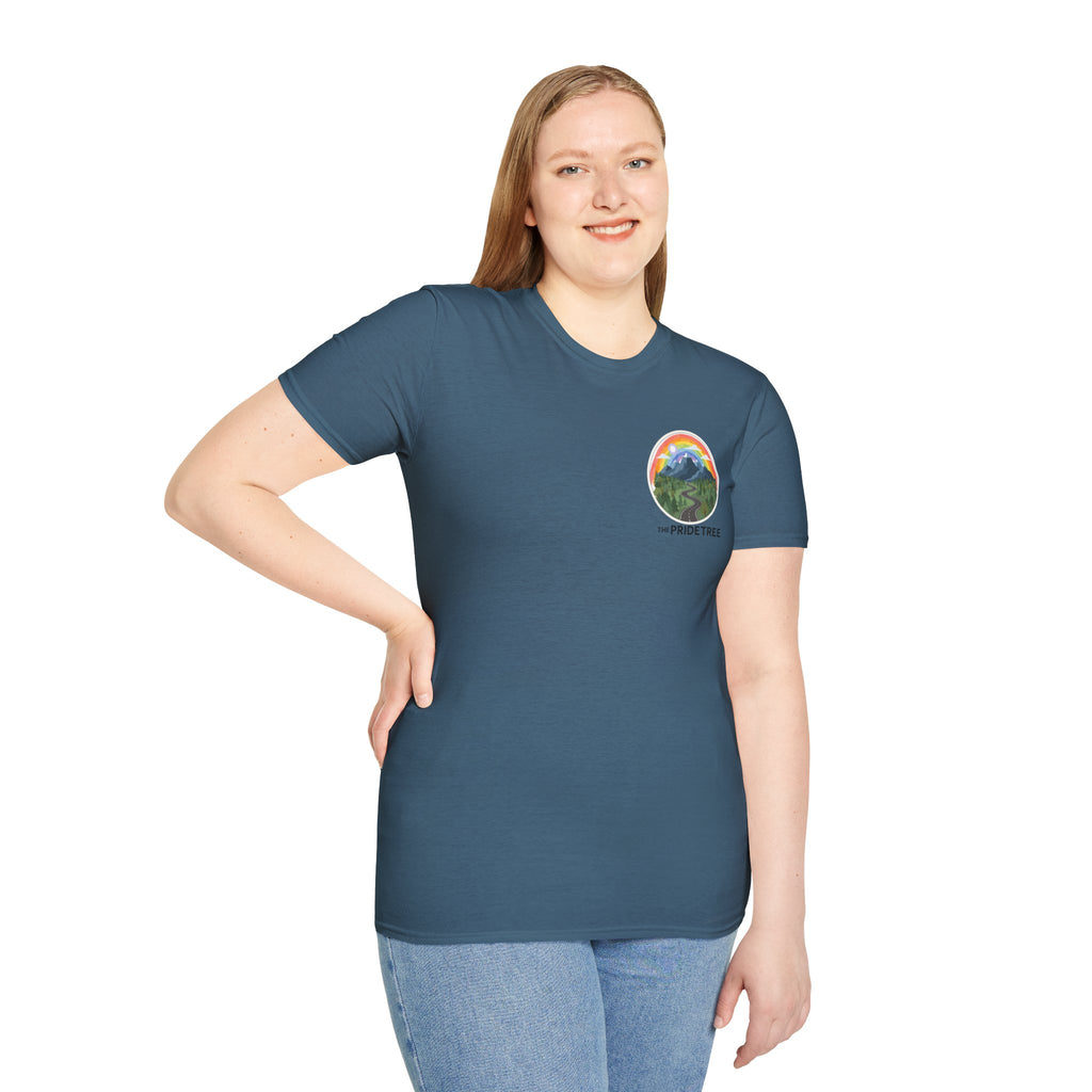 Pride Tree Las Vegas Mountain Graphic T-Shirt