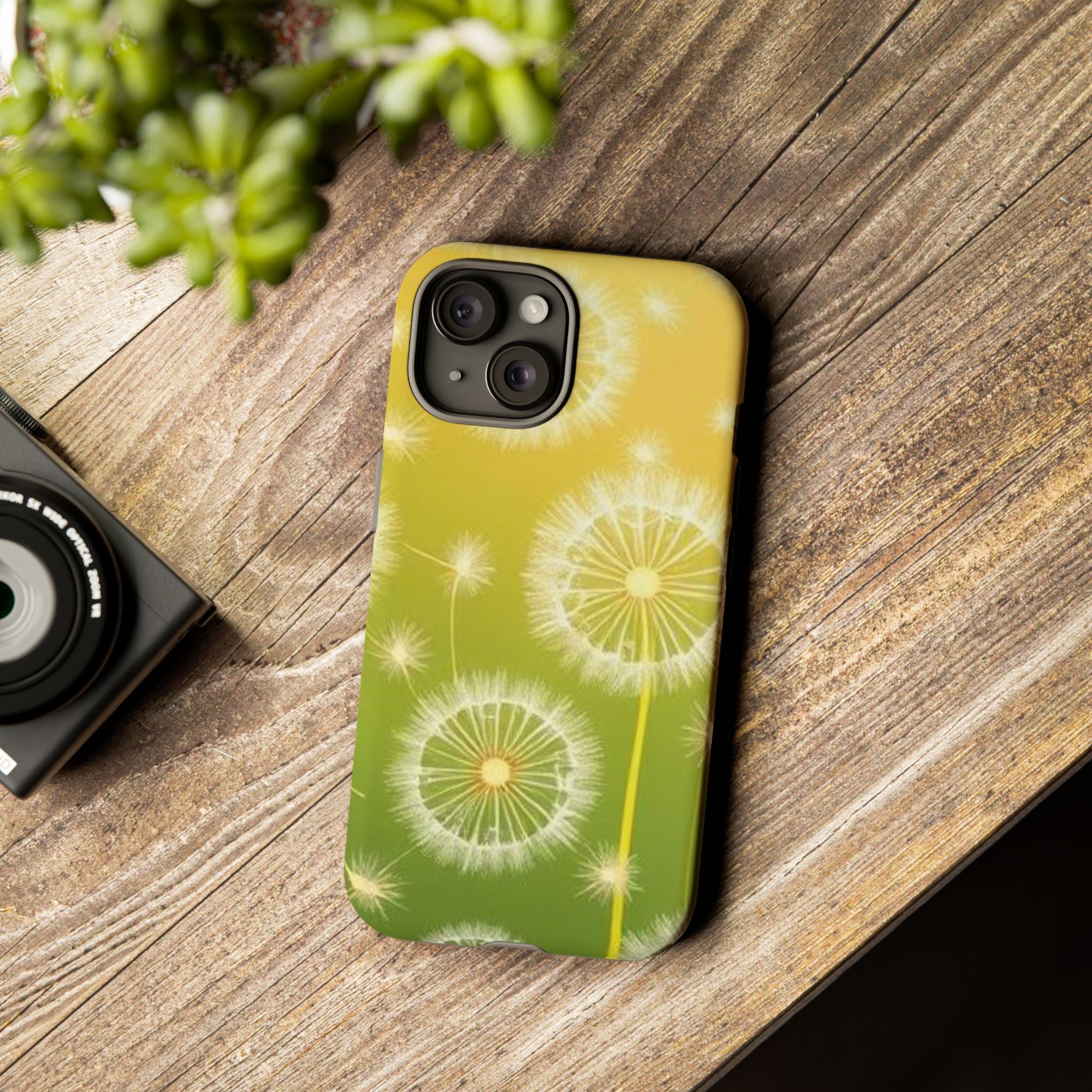 Dandelion Breeze Tough Phone Case for iPhone