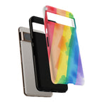 Rainbow Watercolor Art Tough Cases For Android & iPhone