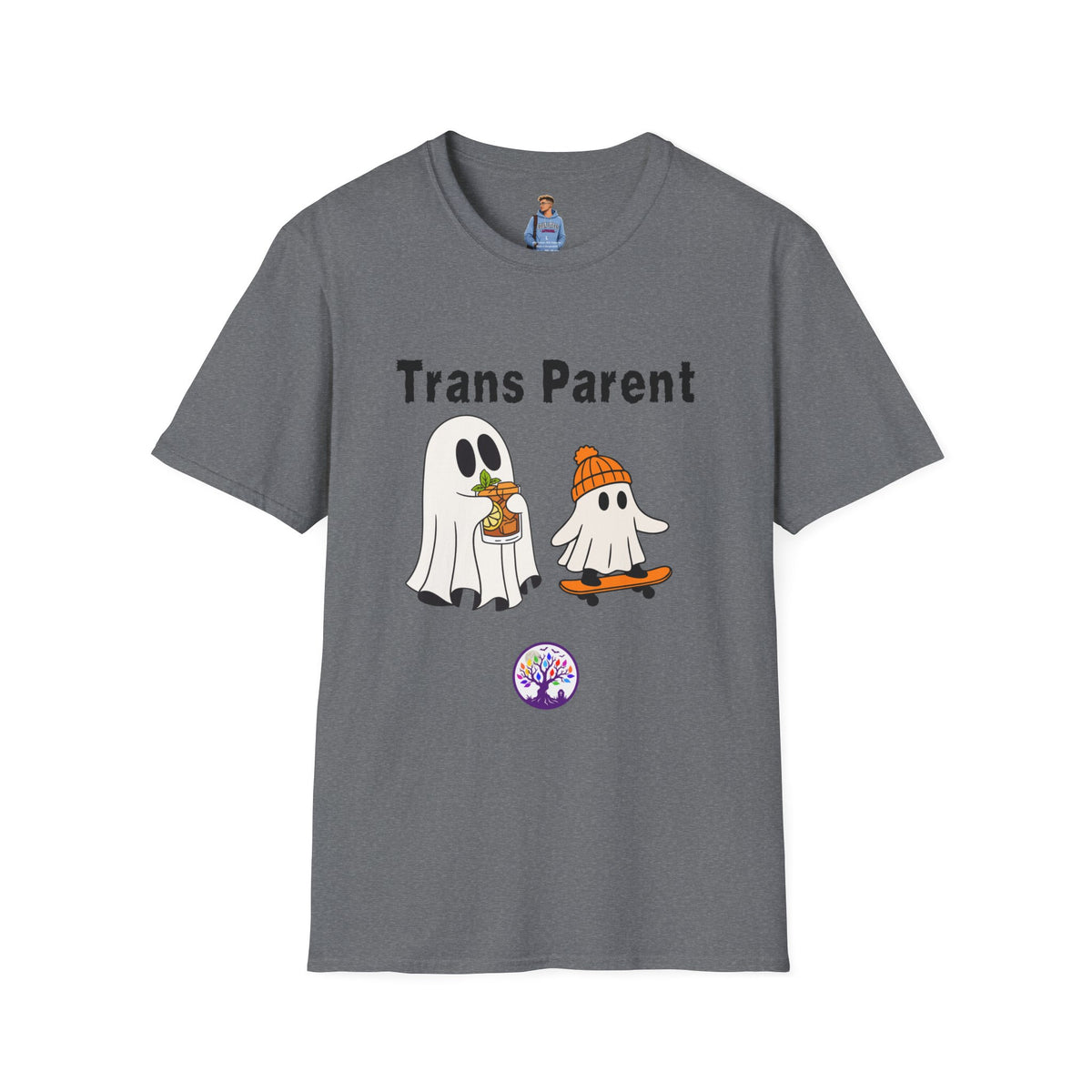 Trans Parent 5 Halloween Pride Tree Las Vegas T-Shirt
