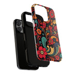 Floral Paisley Tough Case for iPhone — Vibrant Protective Phone Cover