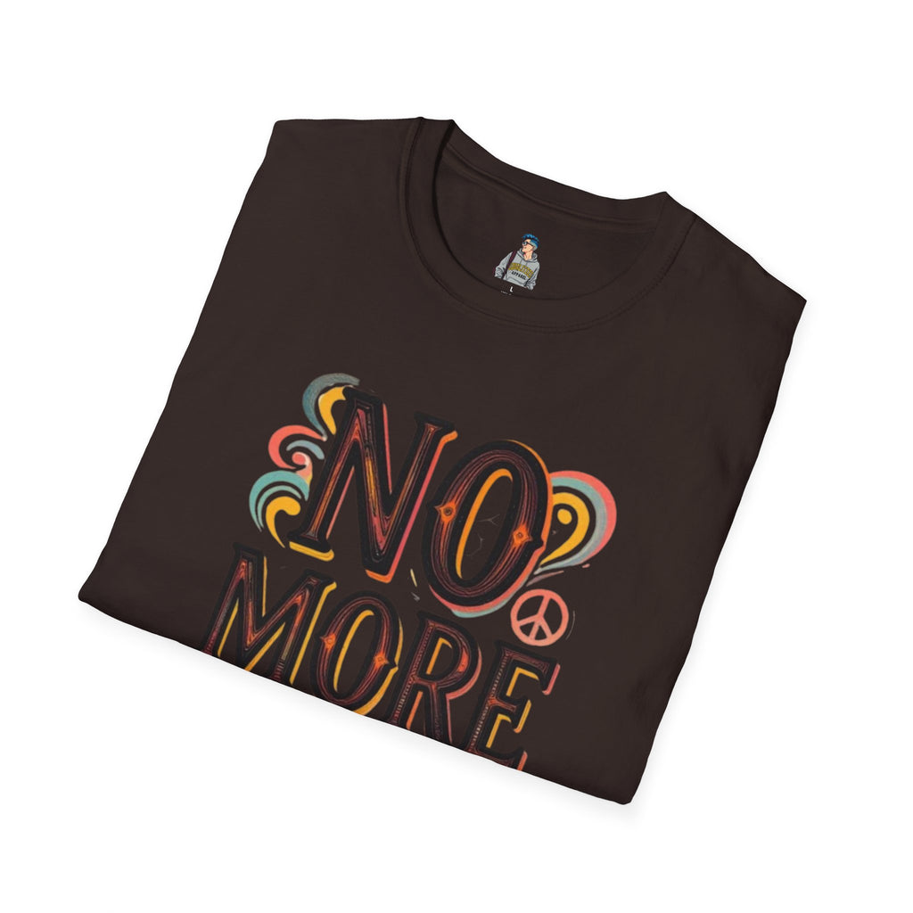 No More War Peace T-Shirt — Retro Anti-War Graphic Tee