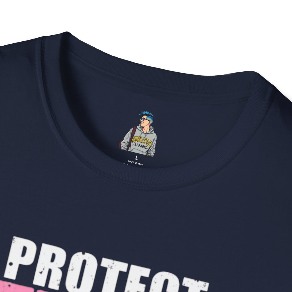 Unisex Softstyle T-Shirt - PROTECT TRANS KIDS