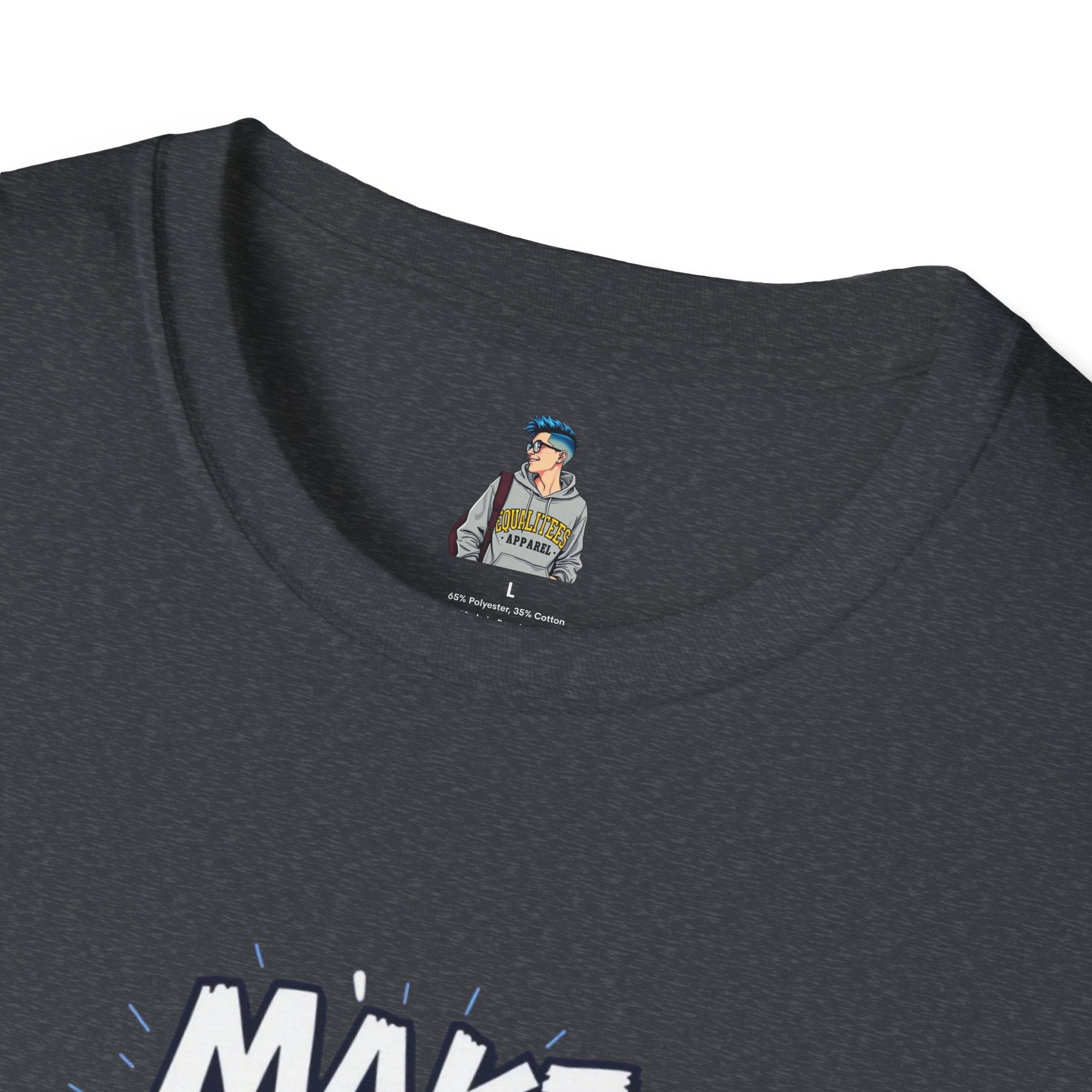 Make Good Trouble Trans Colors Graphic Unisex T-Shirt - Bold Statement Tee for Activists & Dreamers