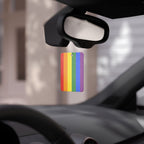 Rainbow Pride Car Air Freshener - Colorful Aromatic Accessory for LGBTQ+ Celebrations
