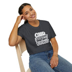 Unisex Softstyle T-Shirt - "Our Existence is Resistance" - Motivational Tee for Activists, Casual Wear, Gift for Change-makers
