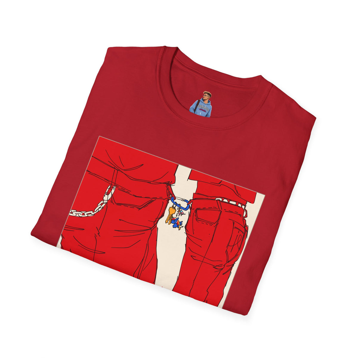 Red Jeans by Audrey Pride Tree Las Vegas T-Shirt