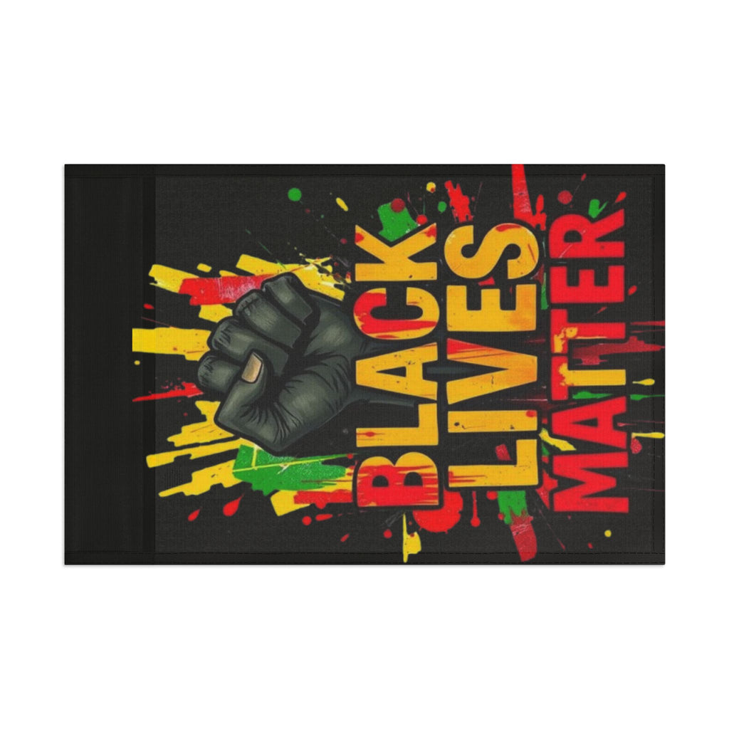 Black Lives Matter Awareness, Pride and Protest Flag