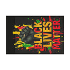 Black Lives Matter Awareness, Pride and Protest Flag