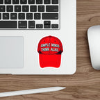 Die-Cut Stickers - Red Cap - Simple Minds Think Alike