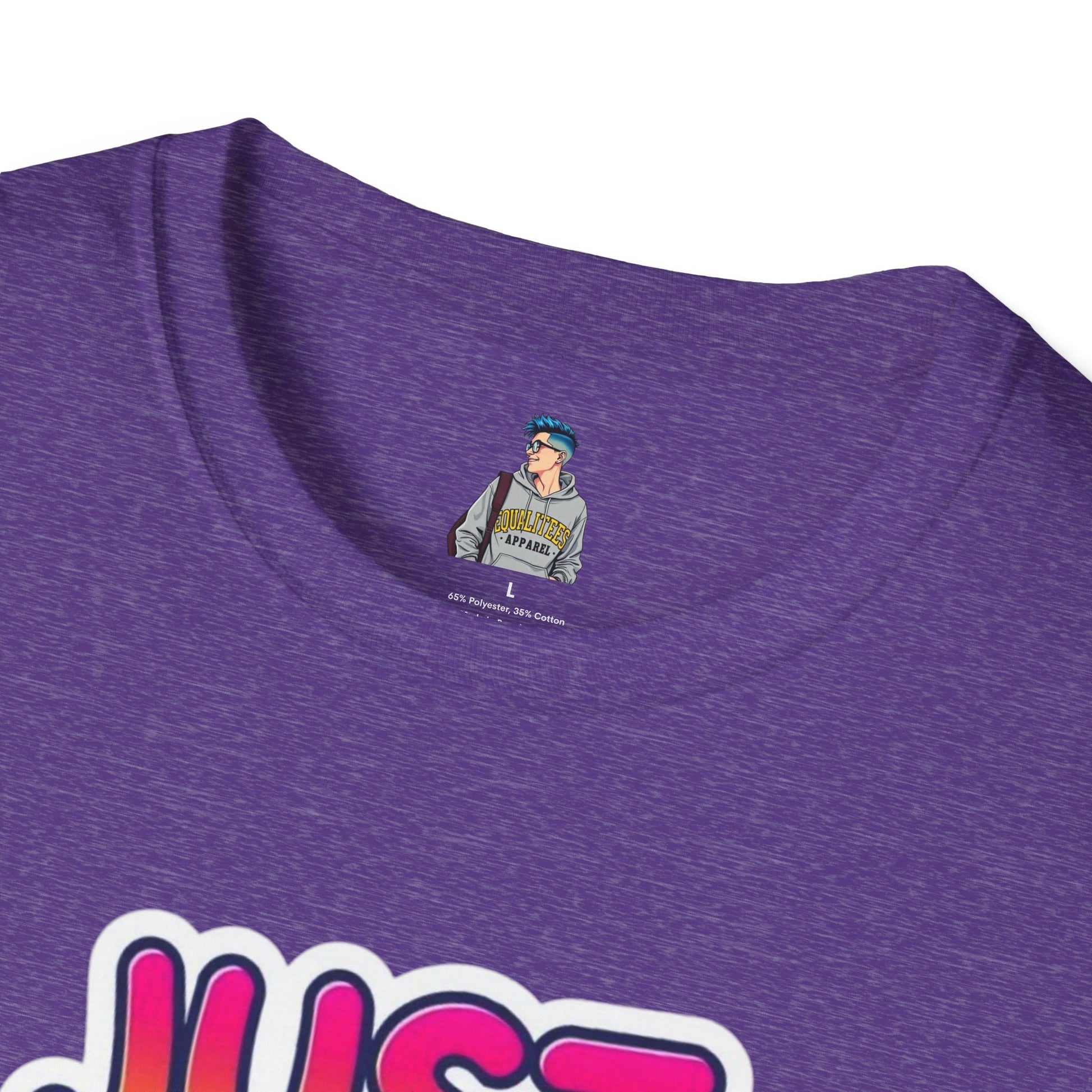 Just Love Unisex Softstyle T-Shirt | Perfect for Pride, Anniversaries, and Everyday Wear