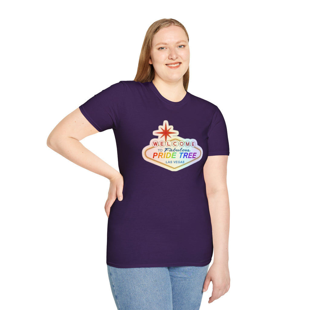 Welcome to Fabulous Pride Tree Las Vegas T-Shirt