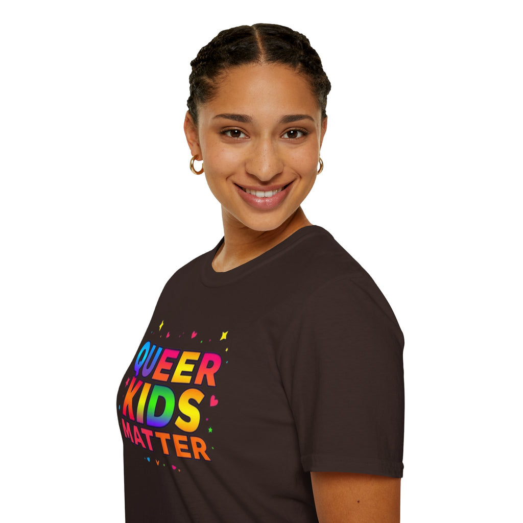 Colorful Queer Kids Matter Pride T-Shirt