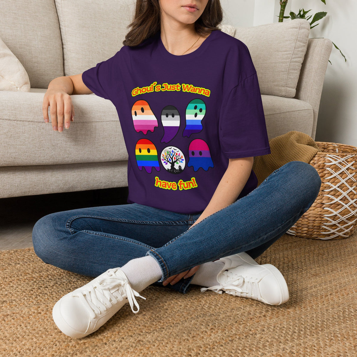 Ghouls Just Wanna Have Fun Pride Tree Las Vegas T-Shirt