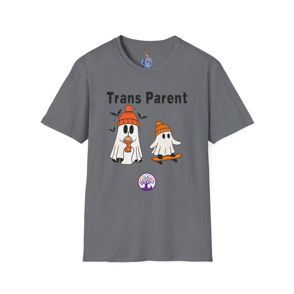 Trans Parent 7 Halloween Pride Tree Las Vegas T-Shirt